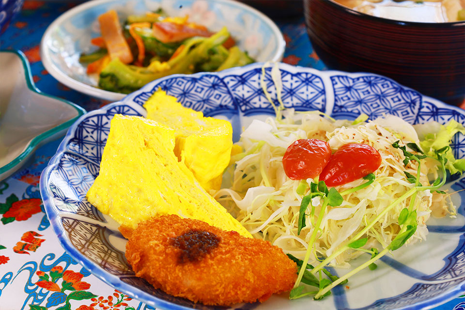 朝食一例